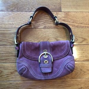 Coach purse with care kit